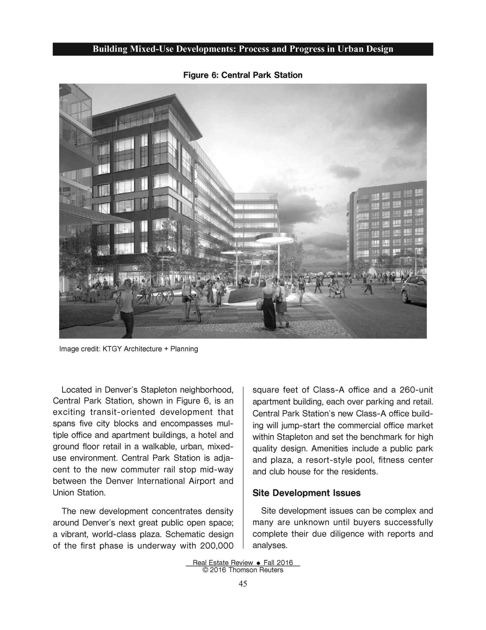 Real Estate Review (Building Mixed-Use Developments Process and Progress in Urban Design) 0916_Page_11