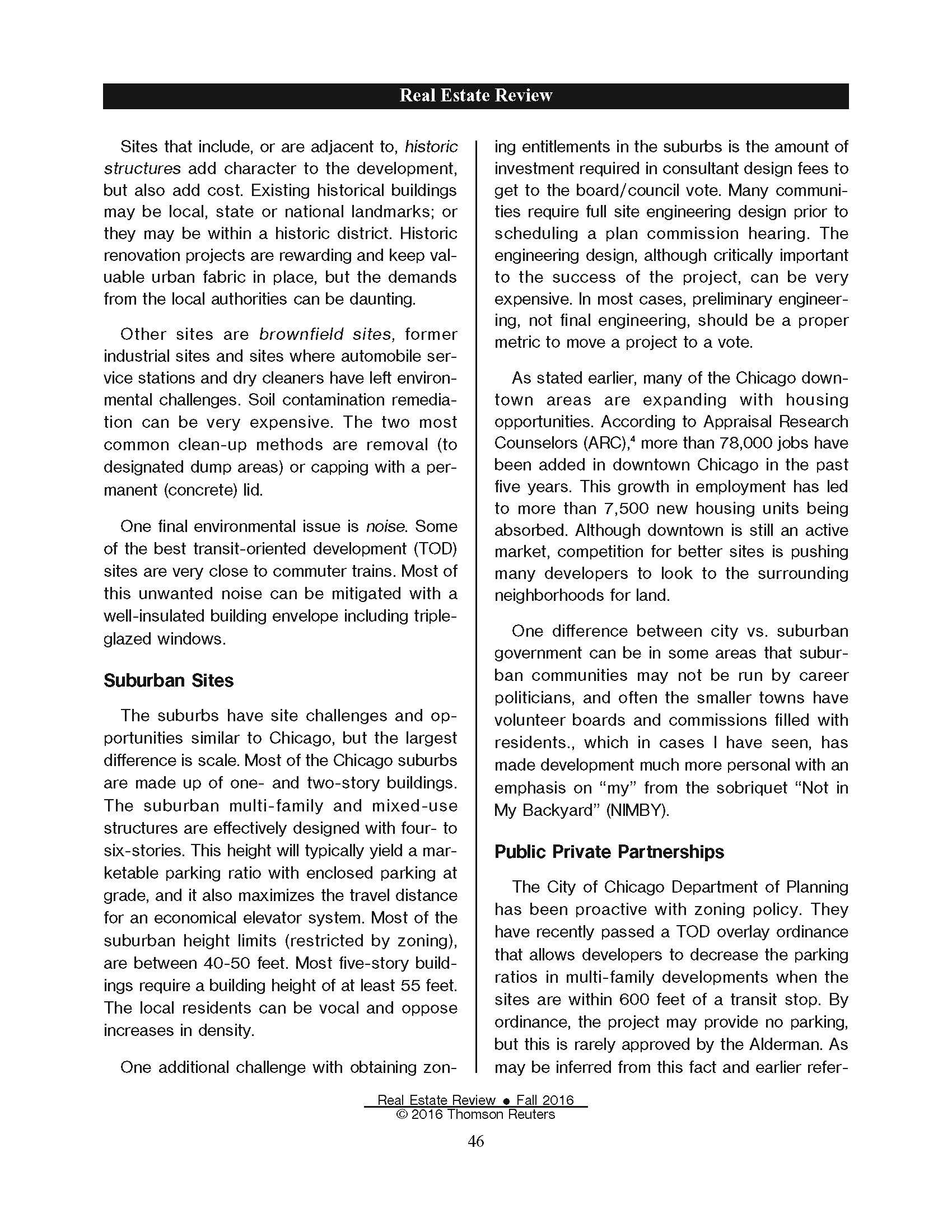 Real Estate Review (Building Mixed-Use Developments Process and Progress in Urban Design) 0916_Page_12