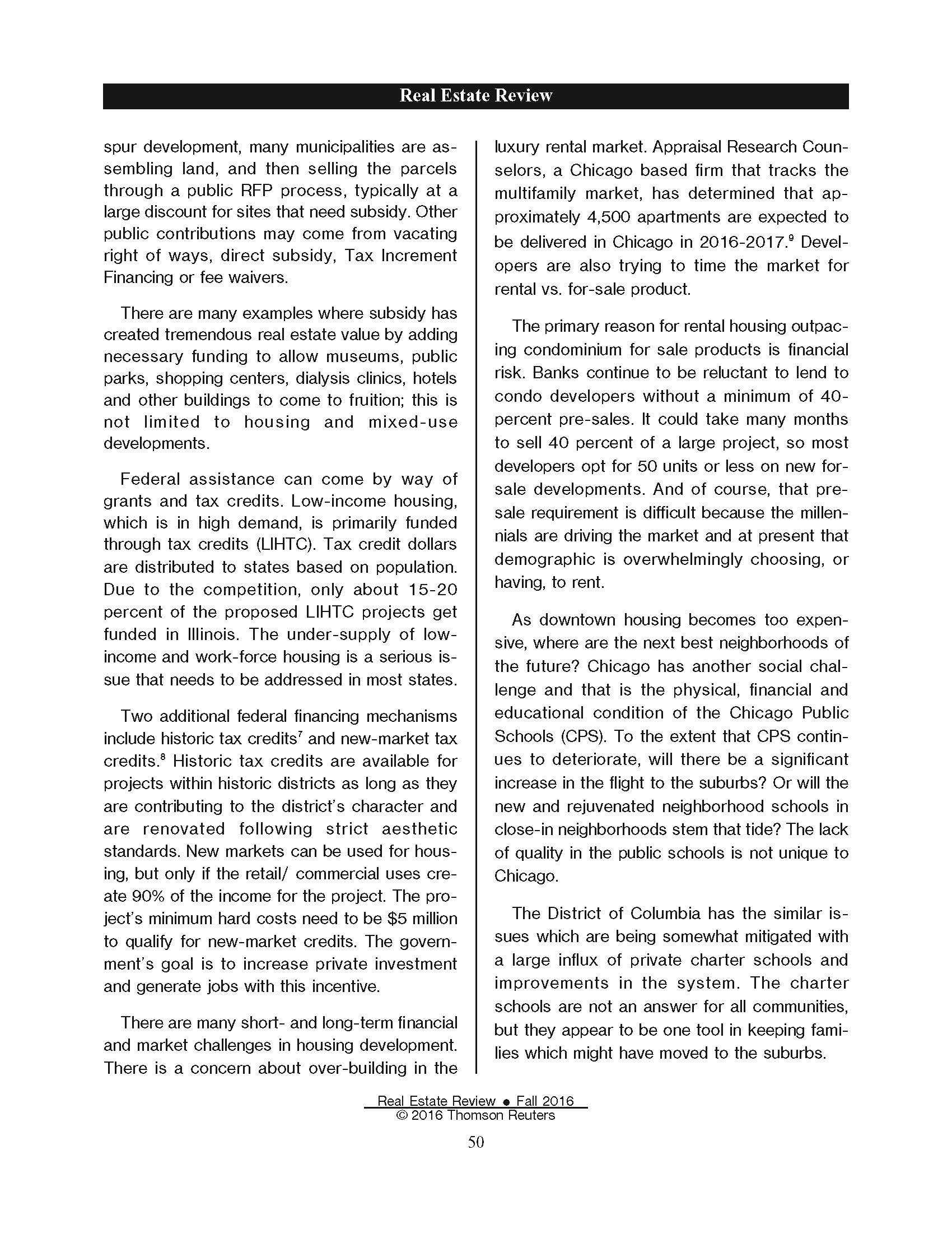 Real Estate Review (Building Mixed-Use Developments Process and Progress in Urban Design) 0916_Page_16