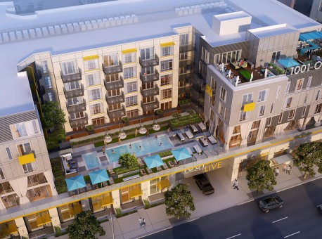 Olympic & Olive – New Gen-Y-Focused, Multifamily Development Underway in L.A.