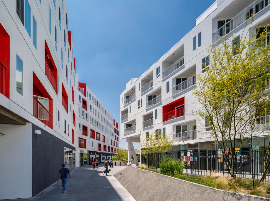 One Santa Fe | Mixed-Use Podium Apartments | Retail | Los Angeles, California | KTGY Architecture + Planning Executive Architect