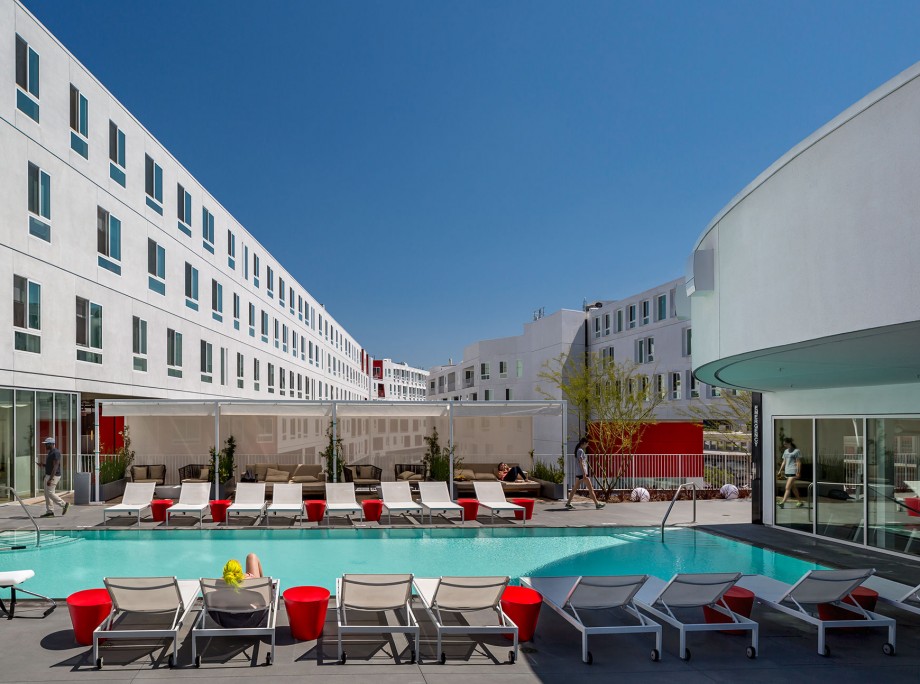 One Santa Fe | Mixed-Use Podium Apartments | Retail | Los Angeles, California | KTGY Architecture + Planning Executive Architect