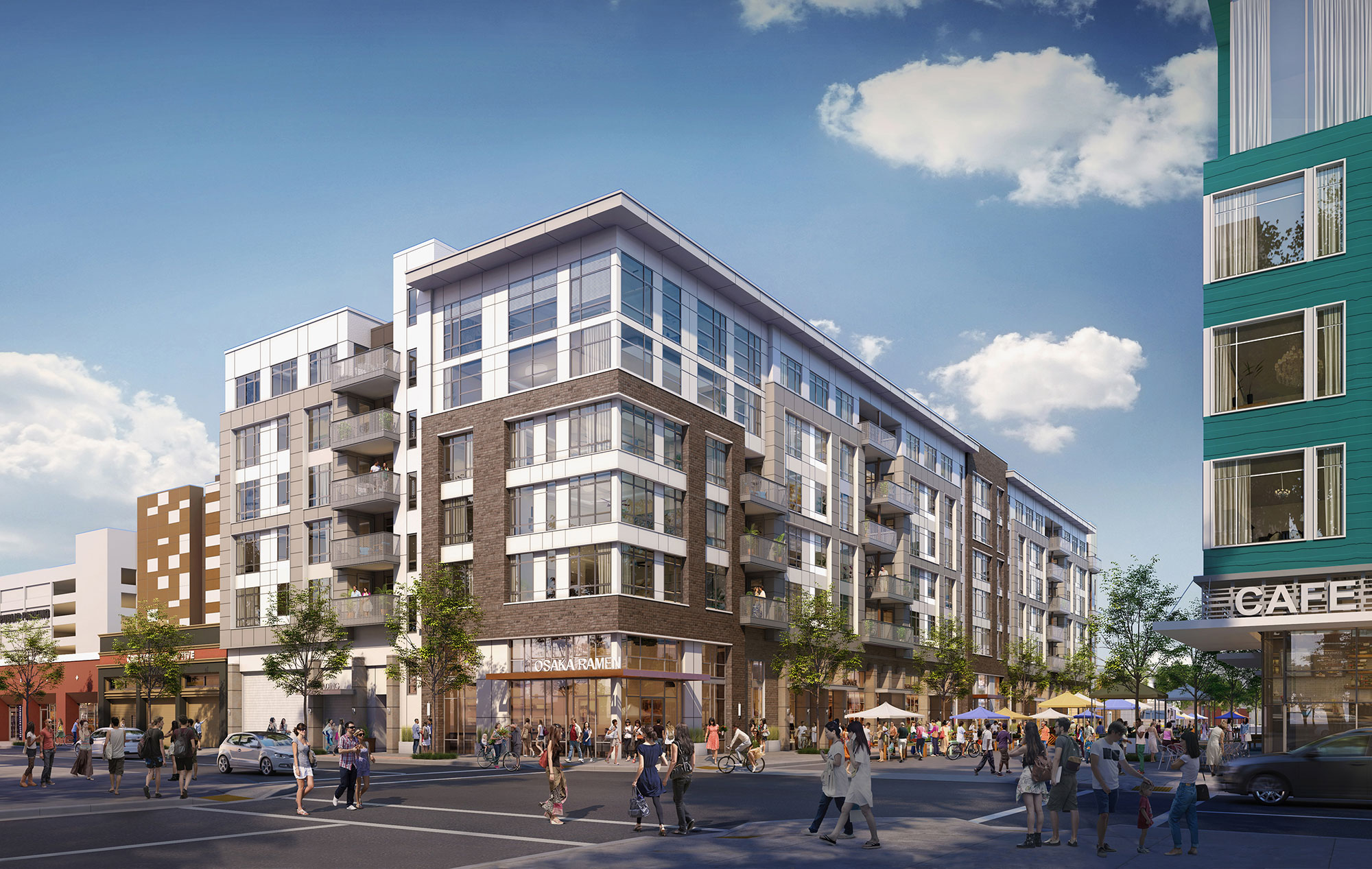 Alexan Webster | Mixed-Use Podium Apartments | Retail | Oakland, CA | KTGY Architecture + Planning