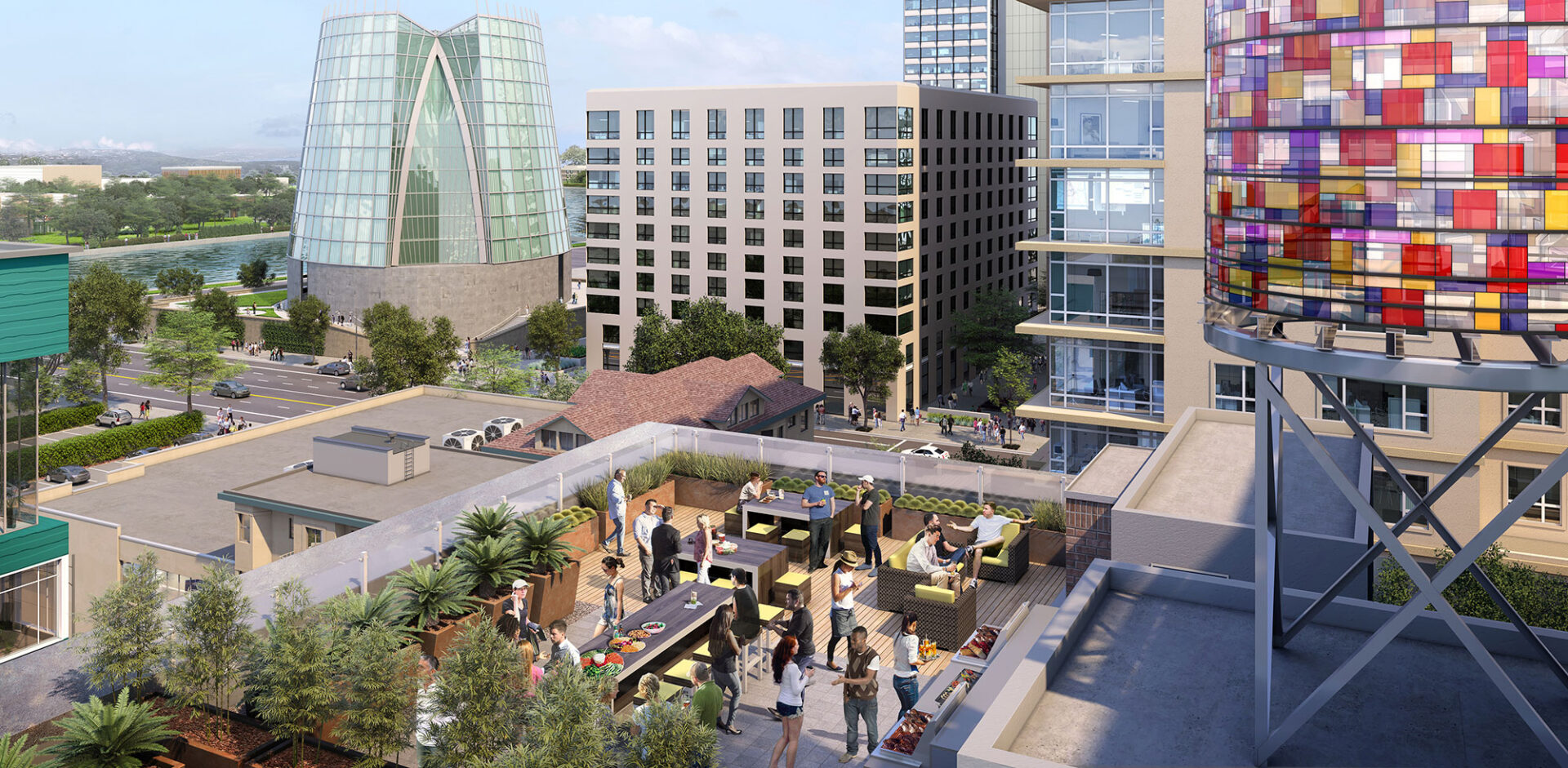 Alexan Webster | Mixed-Use Podium Apartments | Retail | Oakland, CA | KTGY Architecture + Planning