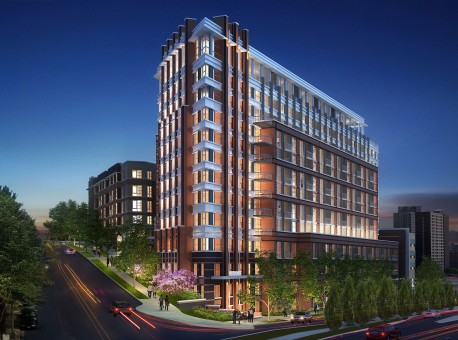 Gables Pointe 14 – KTGY Architecture + Planning designs high-rise apartments in Arlington, Va.