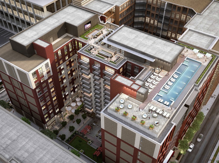 Inside AVA NoMa, the 438-unit apartment building opening this week