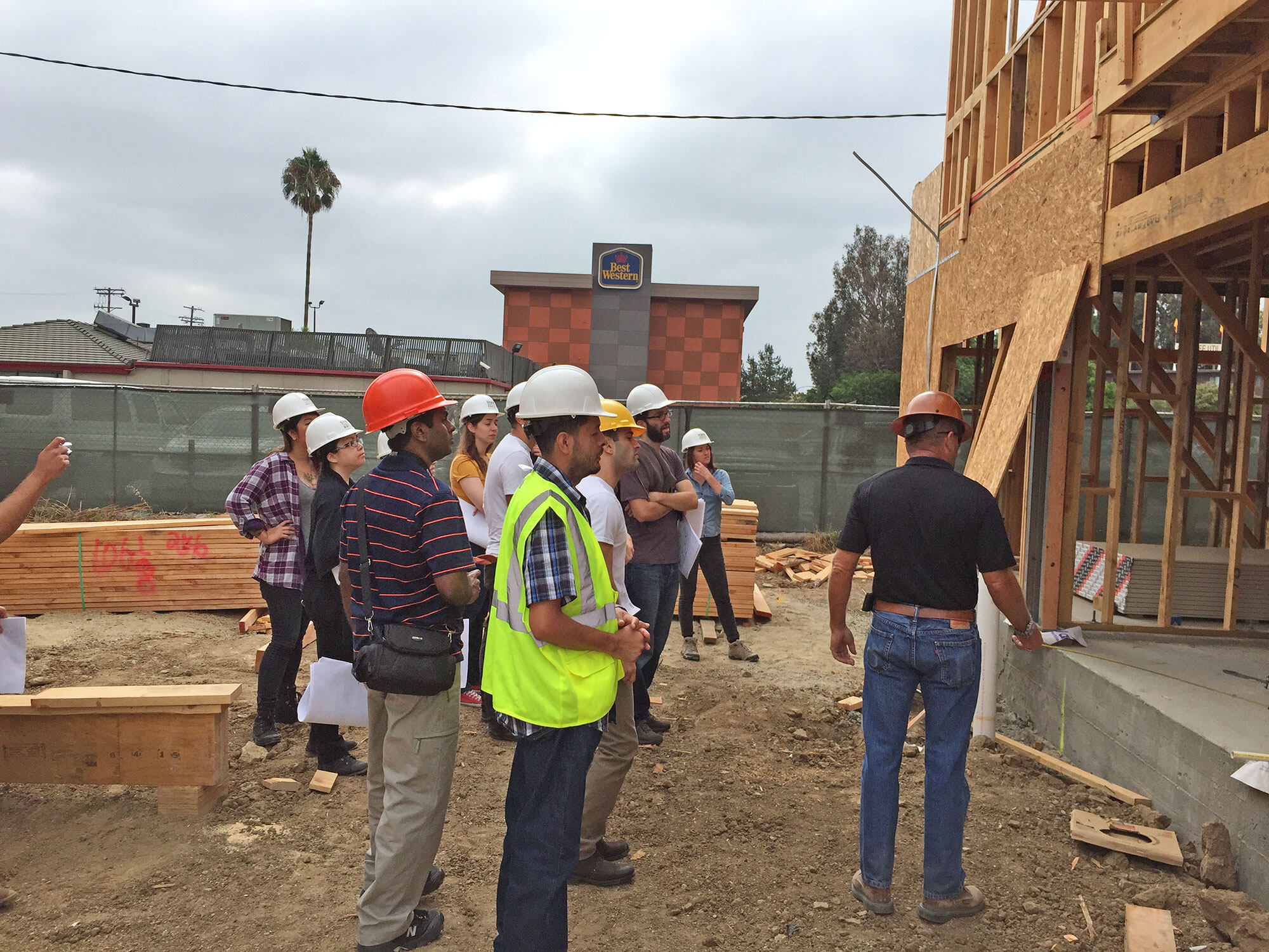 KTGY Los Angeles Del Lago Construction Site Visit KTGY 