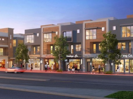 The ERB – Small Lots Homes with Retail Underway in Eagle Rock