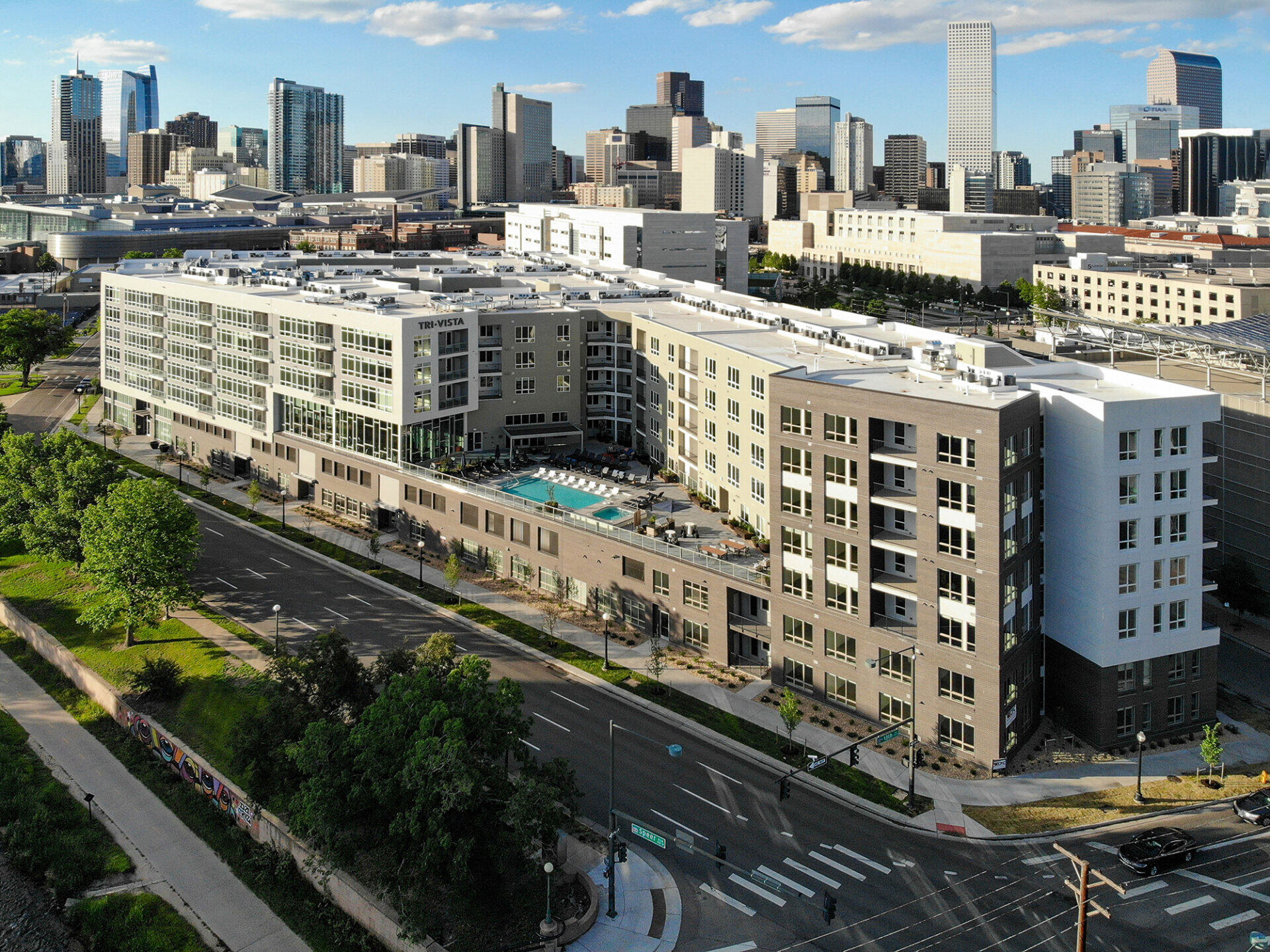 Apartment Building Architects - TriVista on Speer