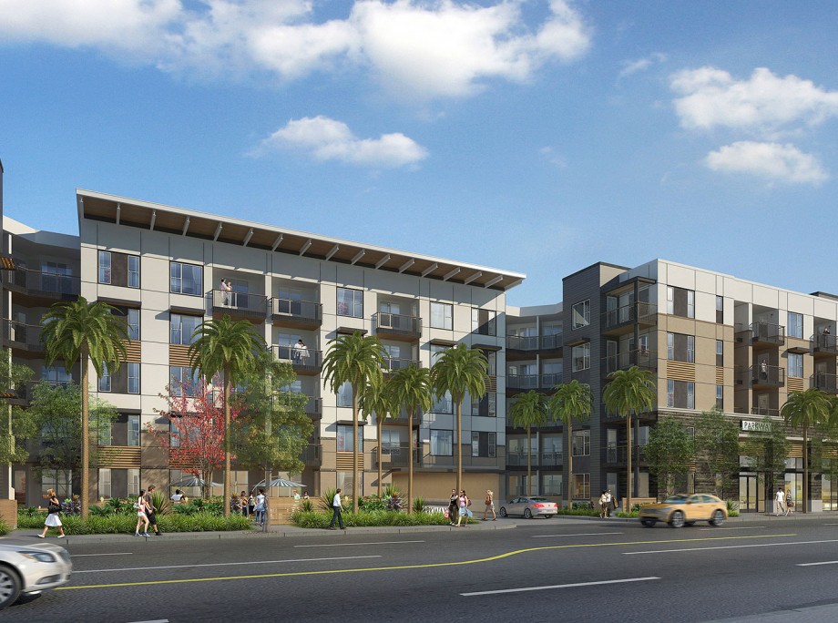 City Parkway West Apartments | Wrap Apartments | Orange, California | KTGY Architecture + Planning