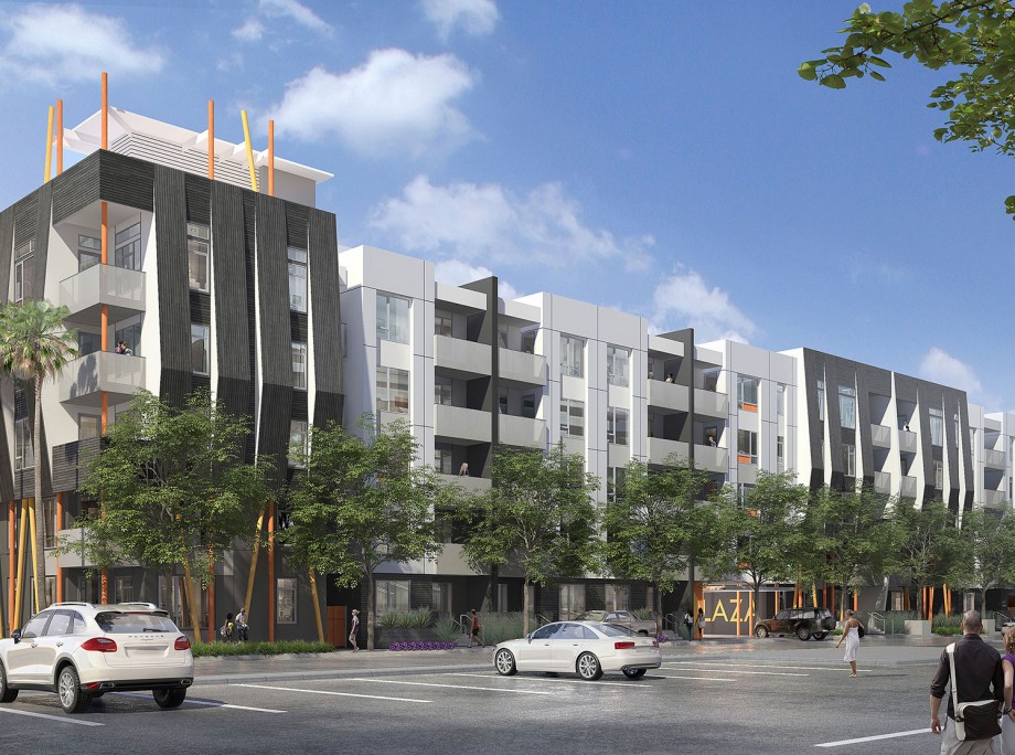 City Plaza Apartments | Wrap Apartments | Orange, California | KTGY Architecture + Planning