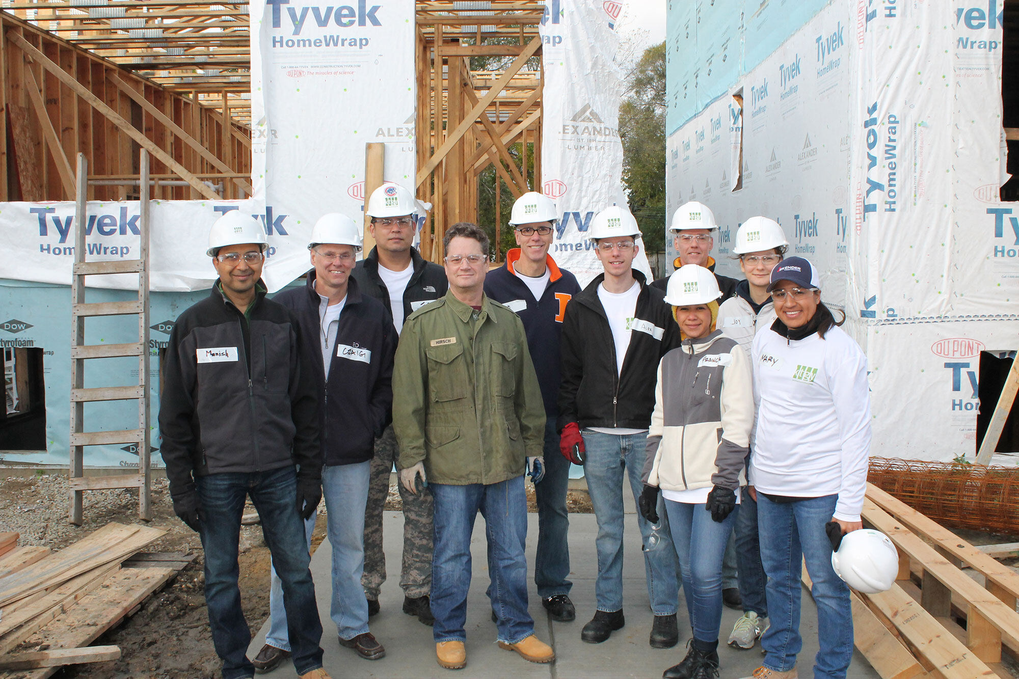 KTGY Chicago Habitat for Humanity Build Day KTGY Architecture