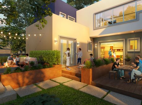 R+D Studio Reveals Multigen Housing Ensemble