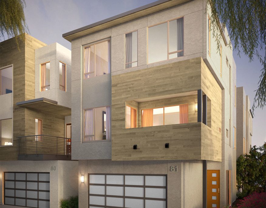 EBB Tide – MBK Opens Three-Story Townhomes
