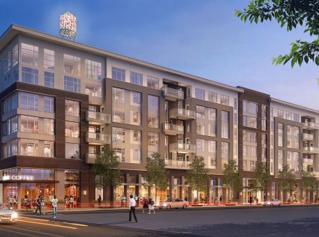 Alexan Webster – KTGY design transforms city parking lot into $135 million mixed-use destination