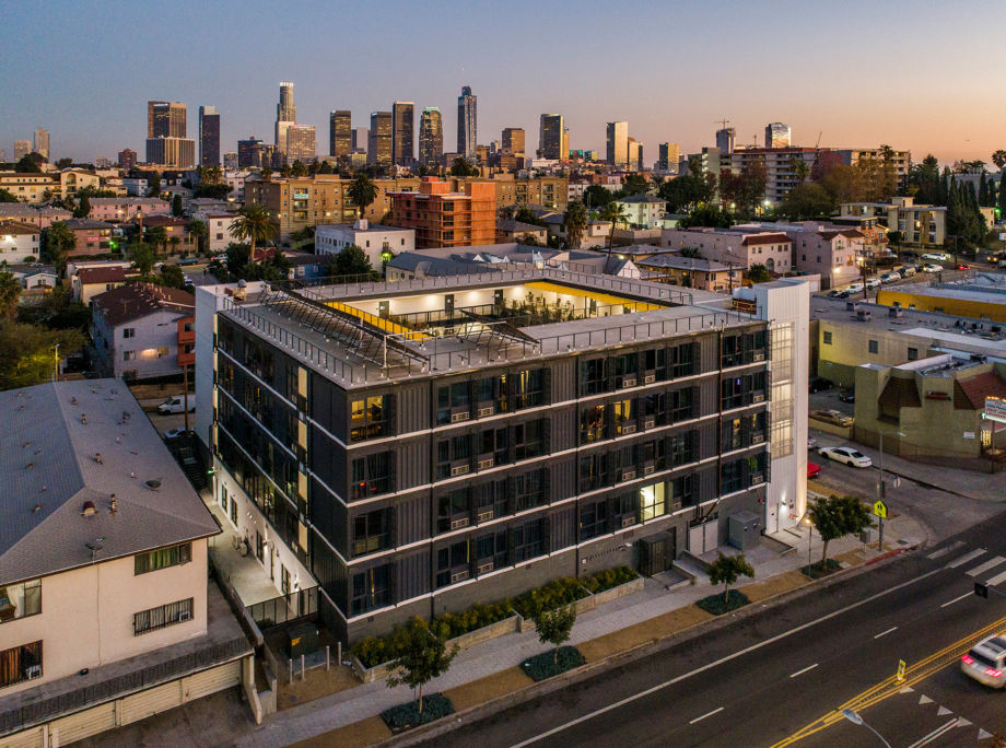 Hope on Alvarado – Look inside L.A.’s new steel container apartments for the homeless