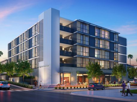 Hope on Alvarado – Revealing modular housing project for the homeless in LA