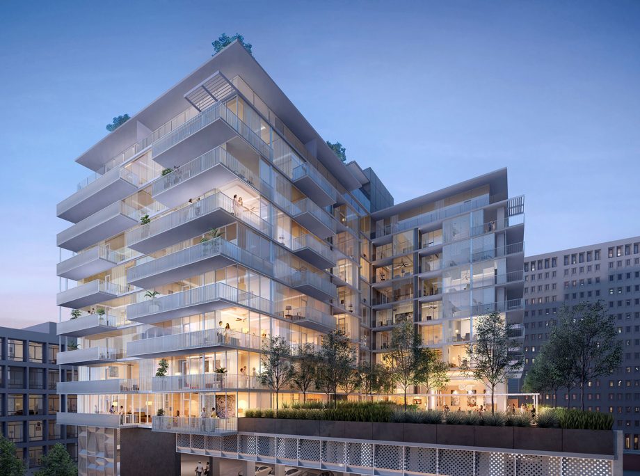 1150 Wilshire Blvd – No yard? No problem. These homes are making outdoor living climb to new heights | High Rise Balconies