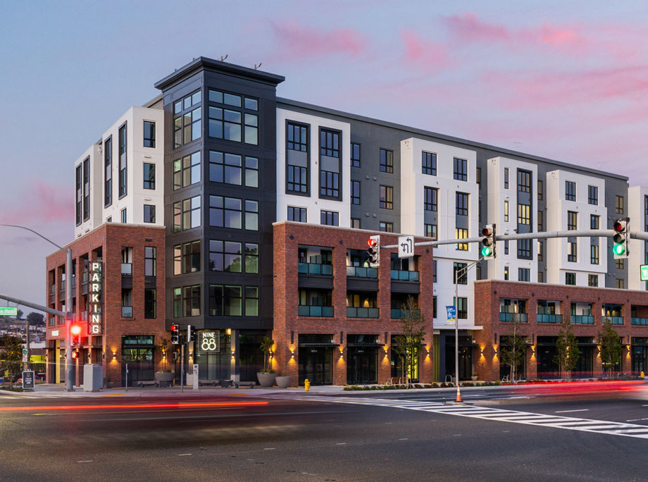 172-Unit Nine88 Mixed-Use Building Opens in South San Francisco