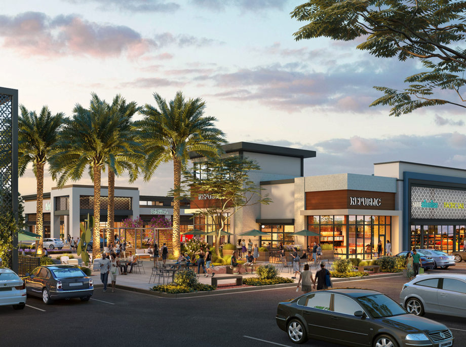 Town Center at the Preserve – Lewis Retail Centers to Develop 146,830 SQFT Retail and Office Complex in Chino