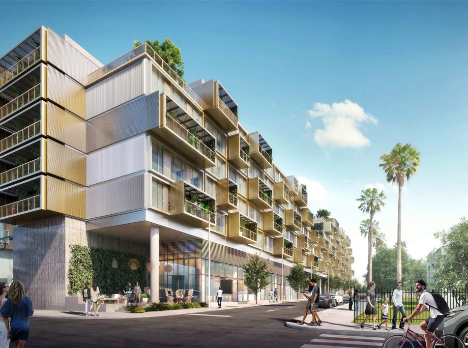 Las Palmas Apartments - Modular Construction Design Los Angeles