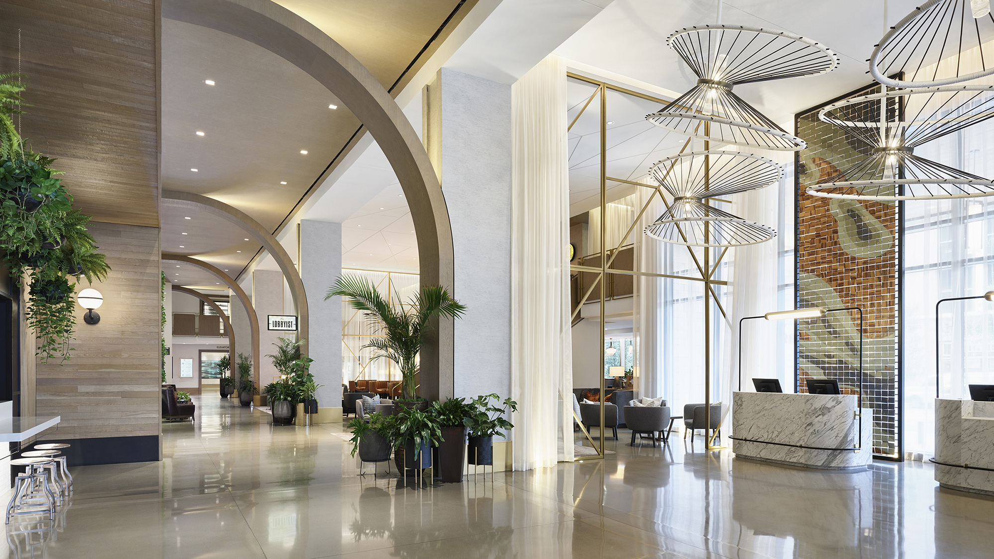 Interior Design of Austin Marriott