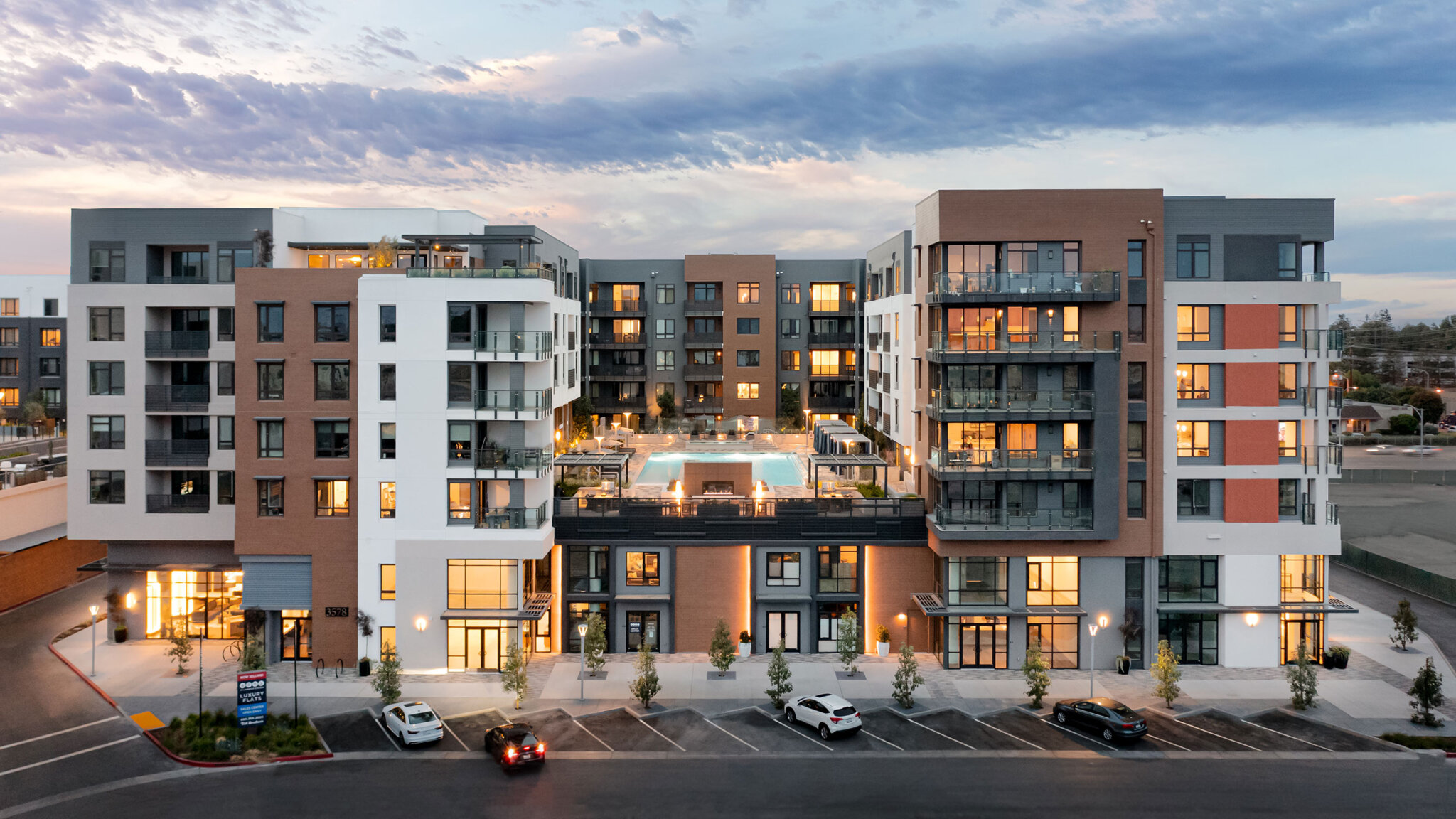 Apex at Lawrence Station | For-Sale Condo Design by KTGY - Industrial Apex Building Condo Community Amenities